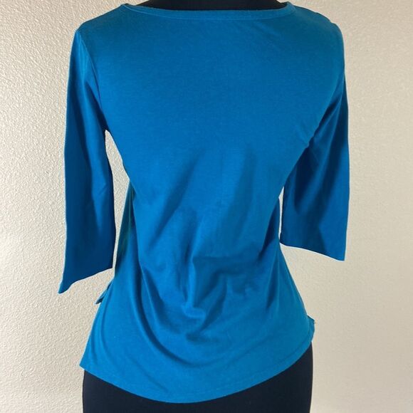 4/$30 Arizona Jean Co Blouse Size L (14) - Picture 5 of 16